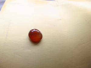 オレンジ翡翠ルース