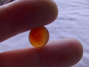 オレンジ翡翠ルース