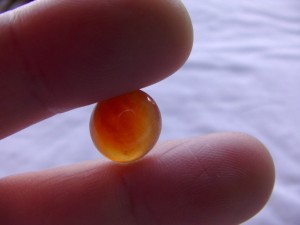 オレンジ翡翠ルース