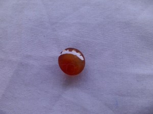 オレンジ翡翠ルース