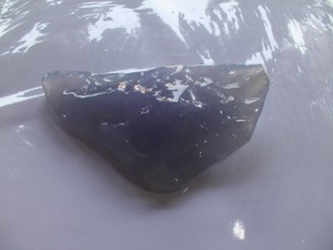 ラベンダー翡翠原石