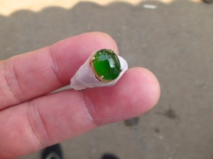 ろうかん翡翠ルース