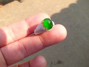 ろうかん翡翠ルース
