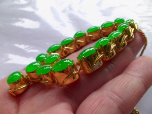 高級翡翠ネックレス