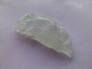 氷翡翠カービング