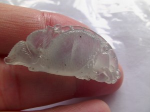 氷翡翠カービング