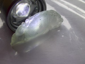 氷翡翠カービング