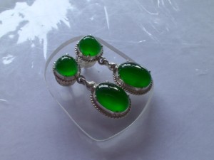 ろうかん翡翠ルース