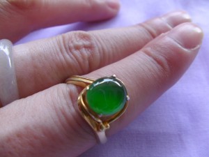 ろうかん翡翠ルース