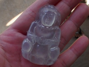 氷翡翠カービング