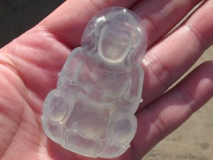 氷翡翠カービング