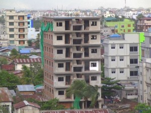 ミャンマー町並み