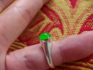 ろうかん翡翠ルース