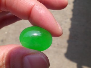 ろうかん翡翠ルース