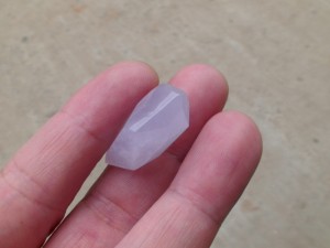ラベンダー翡翠原石