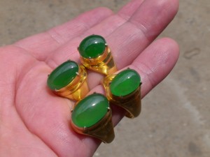 ろうかん翡翠ルース