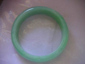 天然翡翠バングル（Ａ貨）
