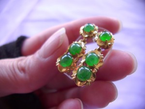 ろうかん翡翠ルース