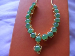 翡翠ネックレス