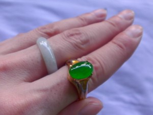 ろうかん翡翠ルース