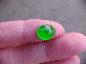 ろうかん翡翠ルース