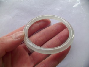 氷翡翠バングル