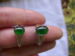 ろうかん翡翠リング