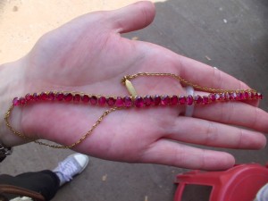 スピネルネックレス