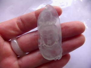 氷翡翠カービング