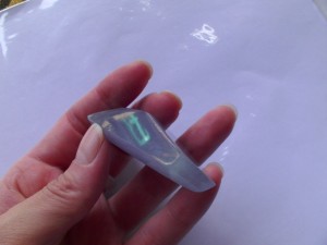 ラベンダー翡翠原石