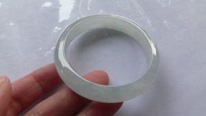 氷翡翠バングル　限りあるゼロ