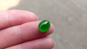 ろうかん翡翠ルース
