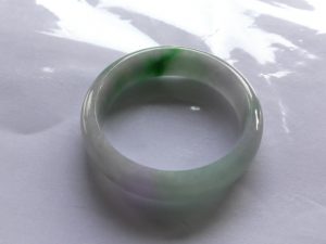 三彩翡翠バングル