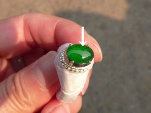 ろうかん翡翠ルース