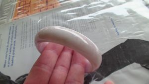 ラベンダー翡翠（ひすい）バングル