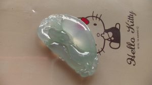 氷翡翠（ヒスイ）カービング