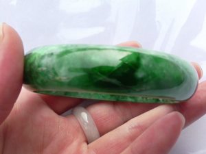 老坑翡翠バングル
