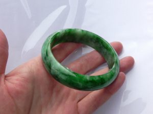 老坑翡翠バングル