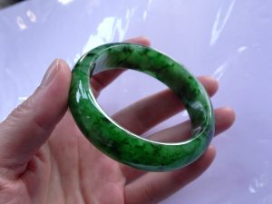 老坑翡翠バングル