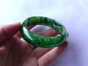 老坑翡翠バングル