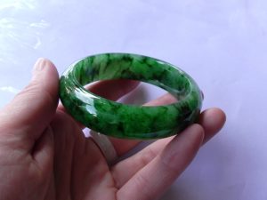 老坑翡翠バングル