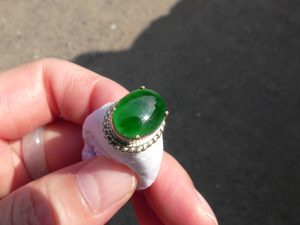 ロウカン翡翠（ヒスイ）ルース