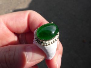 ロウカン翡翠（ヒスイ）ルース