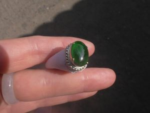 ロウカン翡翠（ヒスイ）ルース