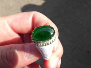 ロウカン翡翠（ヒスイ）ルース