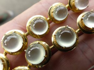 氷翡翠ネックレス