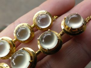 氷翡翠ネックレス