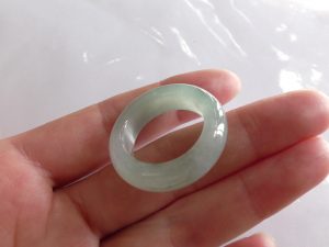 氷翡翠リング