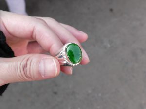 ろうかん翡翠ルース