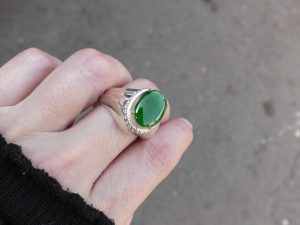 ろうかん翡翠ルース